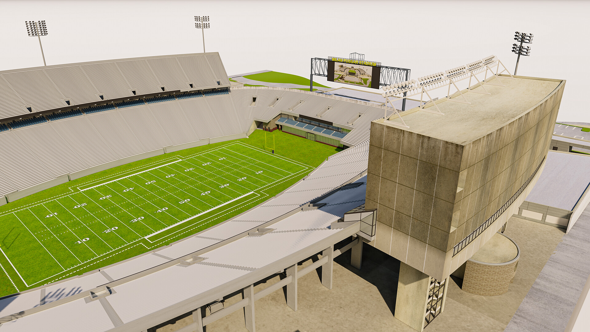 ArtStation - Bridgestone Arena Nashville USA 3D Model