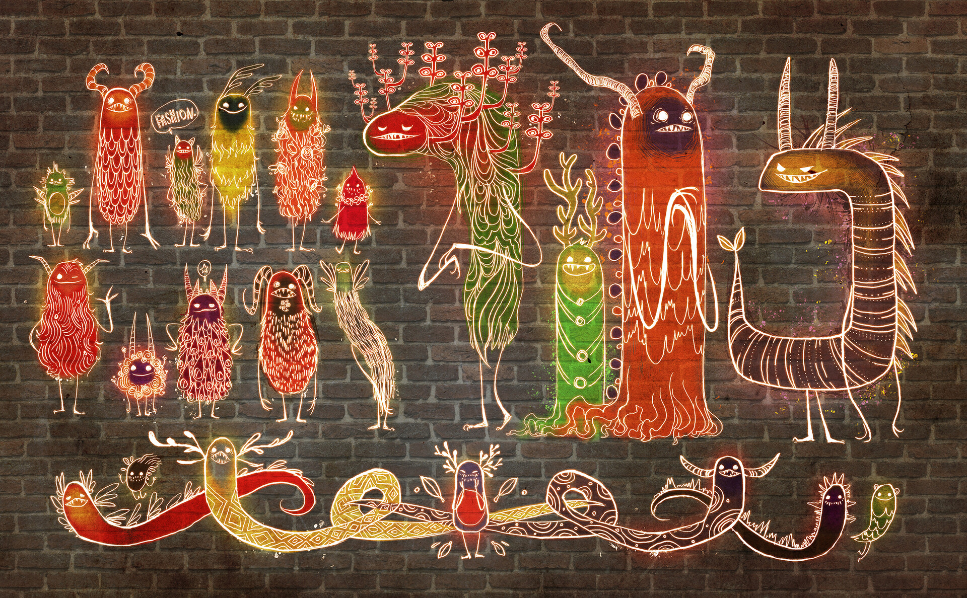 ArtStation Concrete Genie Genies Concepts