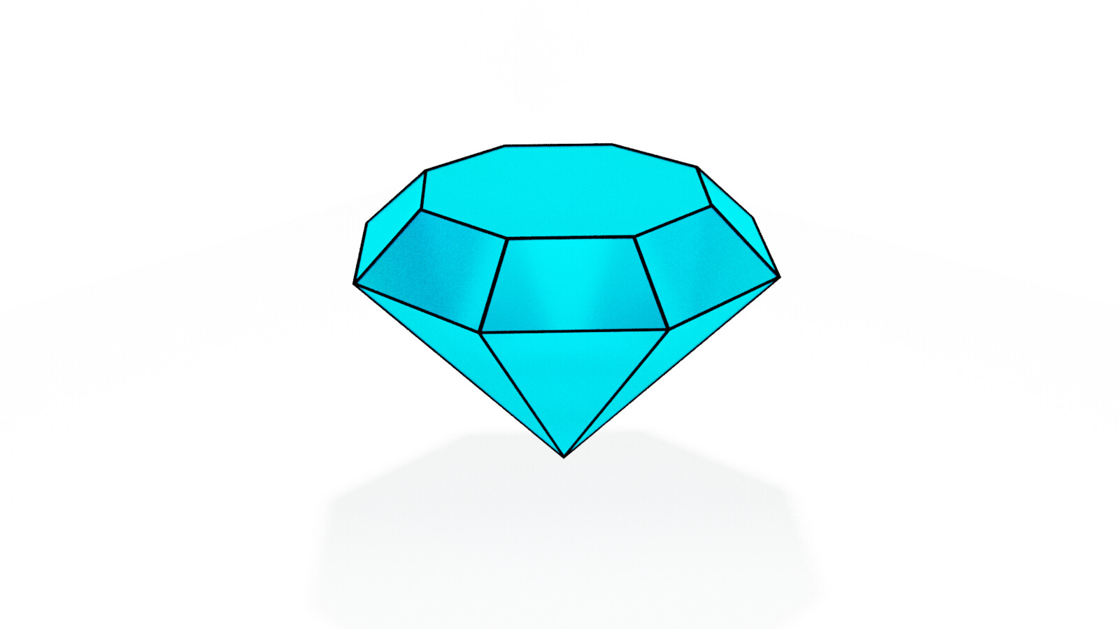 Kuro Kodoku - low poly Diamond