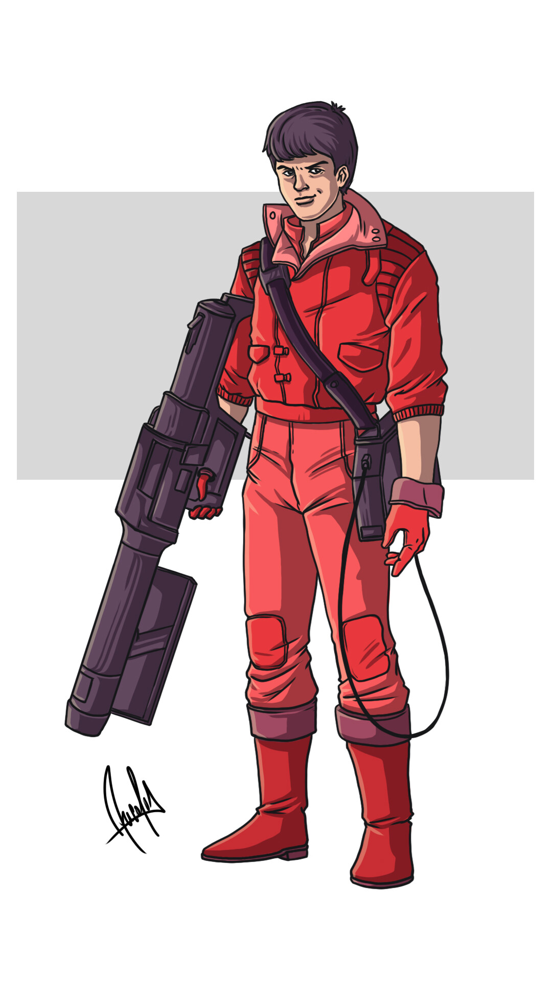 ArtStation - AKIRA - re-design of Kaneda