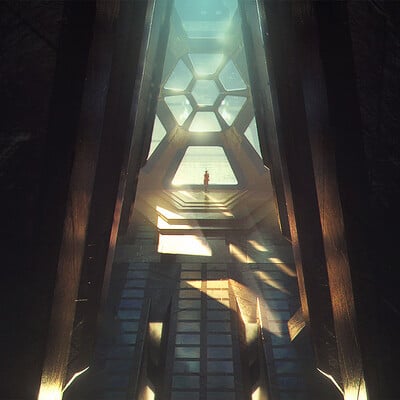 Sebastien hue the lord at the window hd concept1