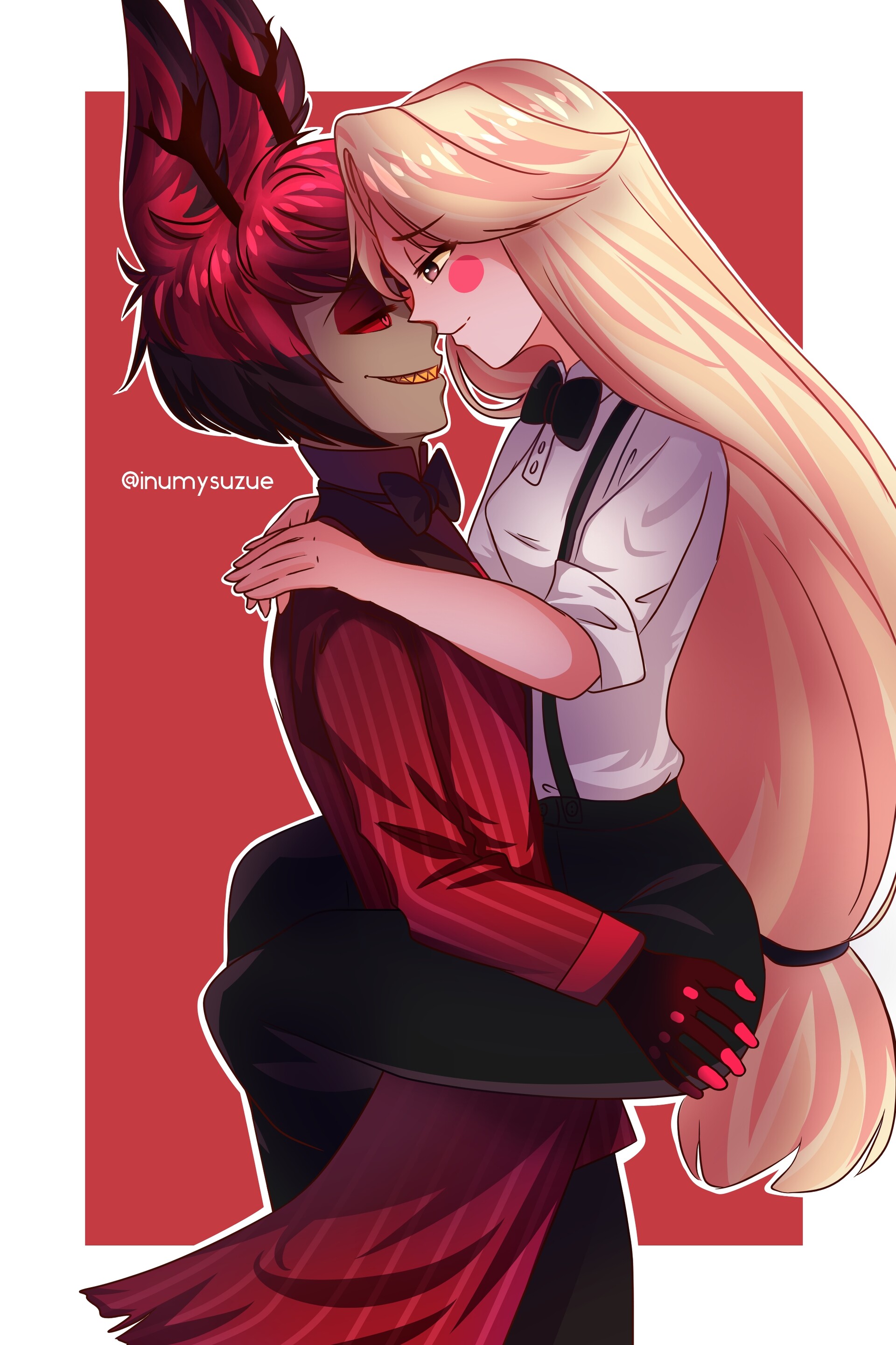 Artstation charlie x alastor