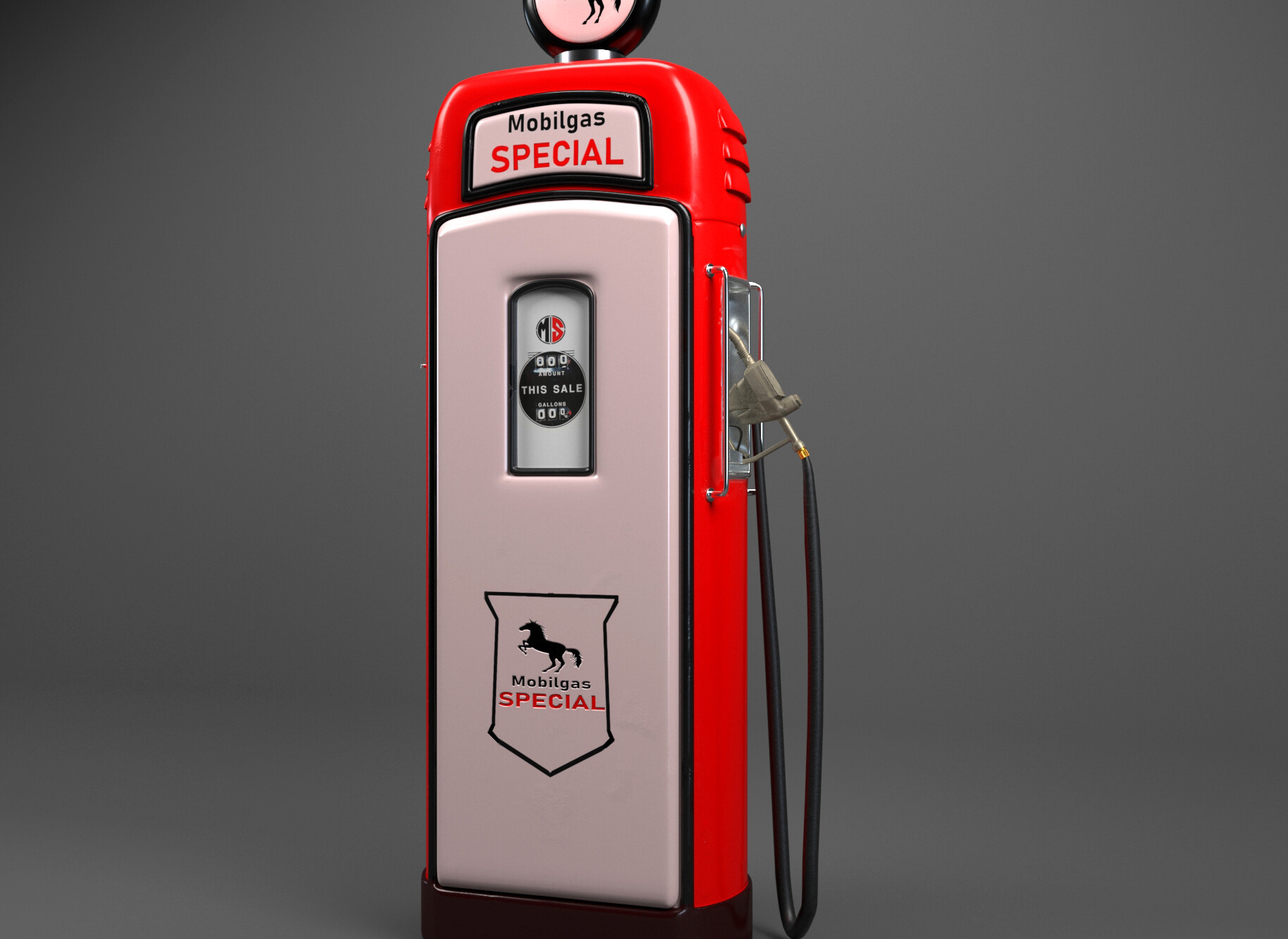 Syed Ruman 80S gas pump model