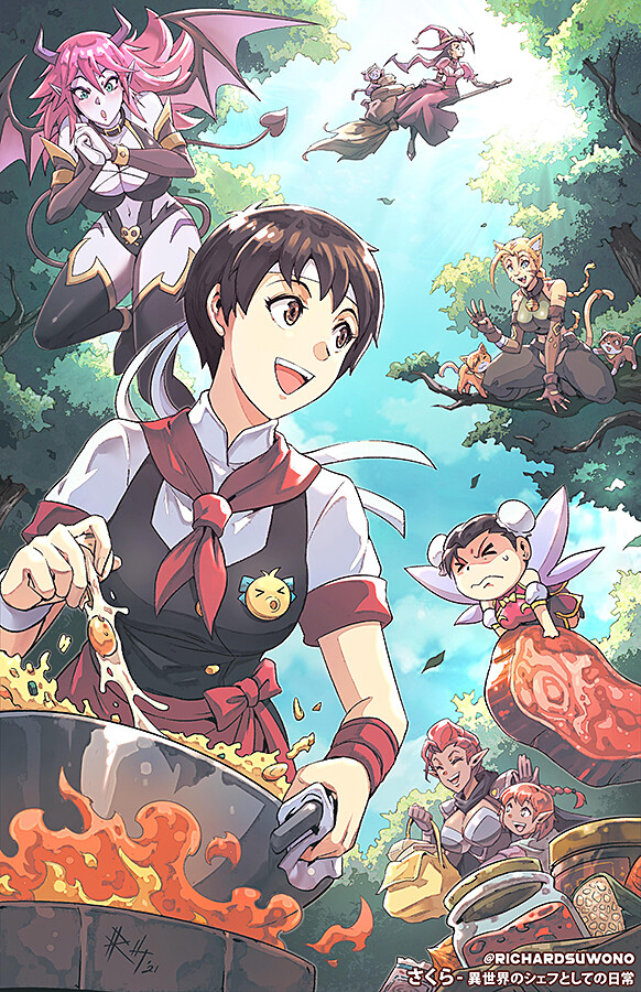 Sakura "My Daily Life as Isekai Chef"