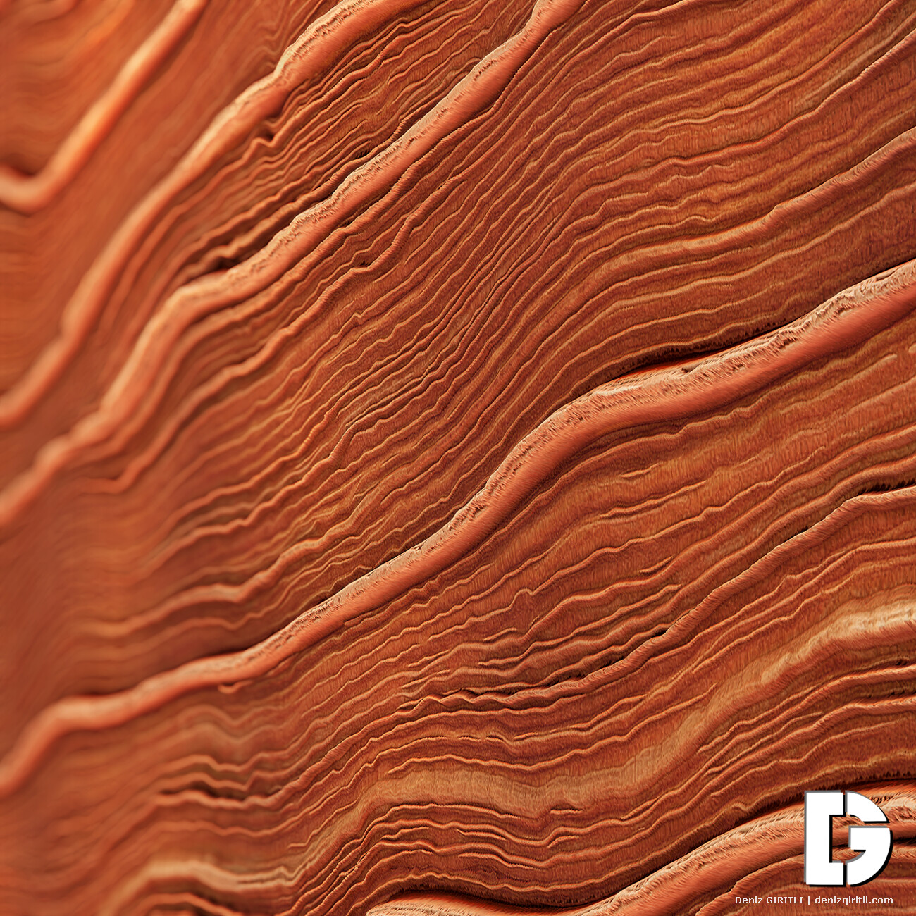 Deniz Giritli The Wave Arizona Material Substance Designer