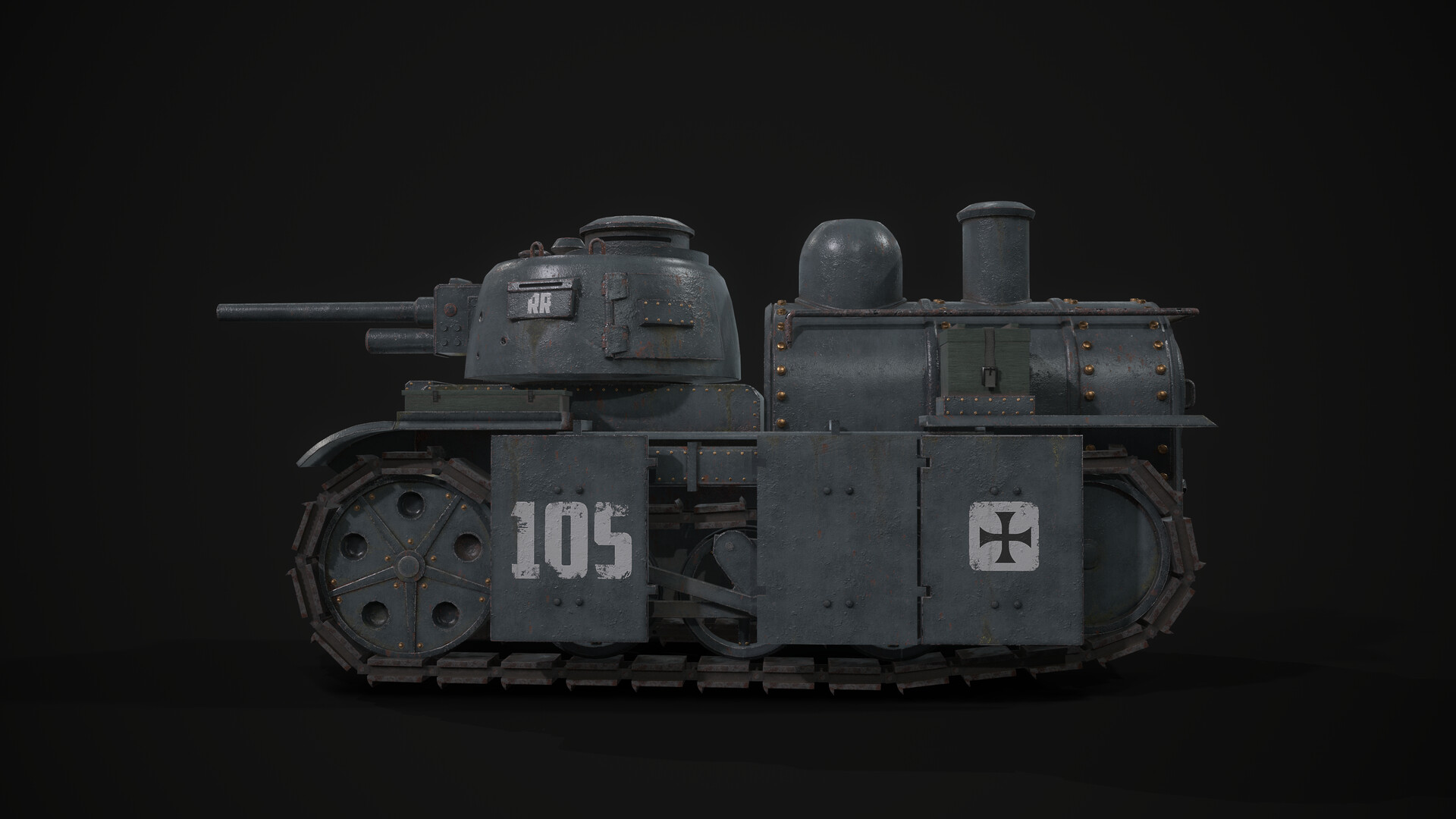 Steam tank panzer фото 6
