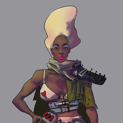 Fury Drag Character Design