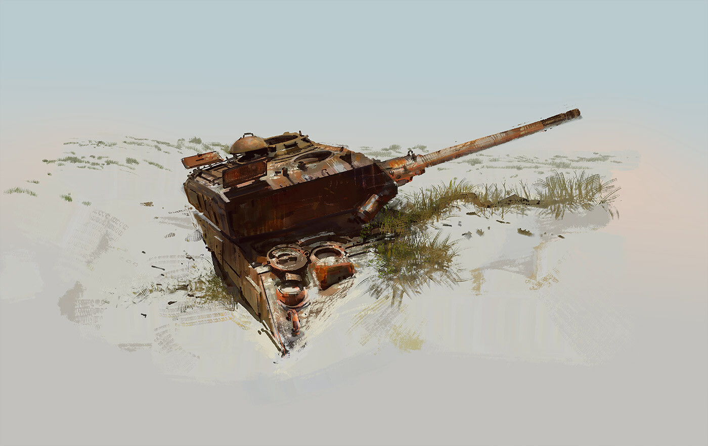 ArtStation Rusty Tanks