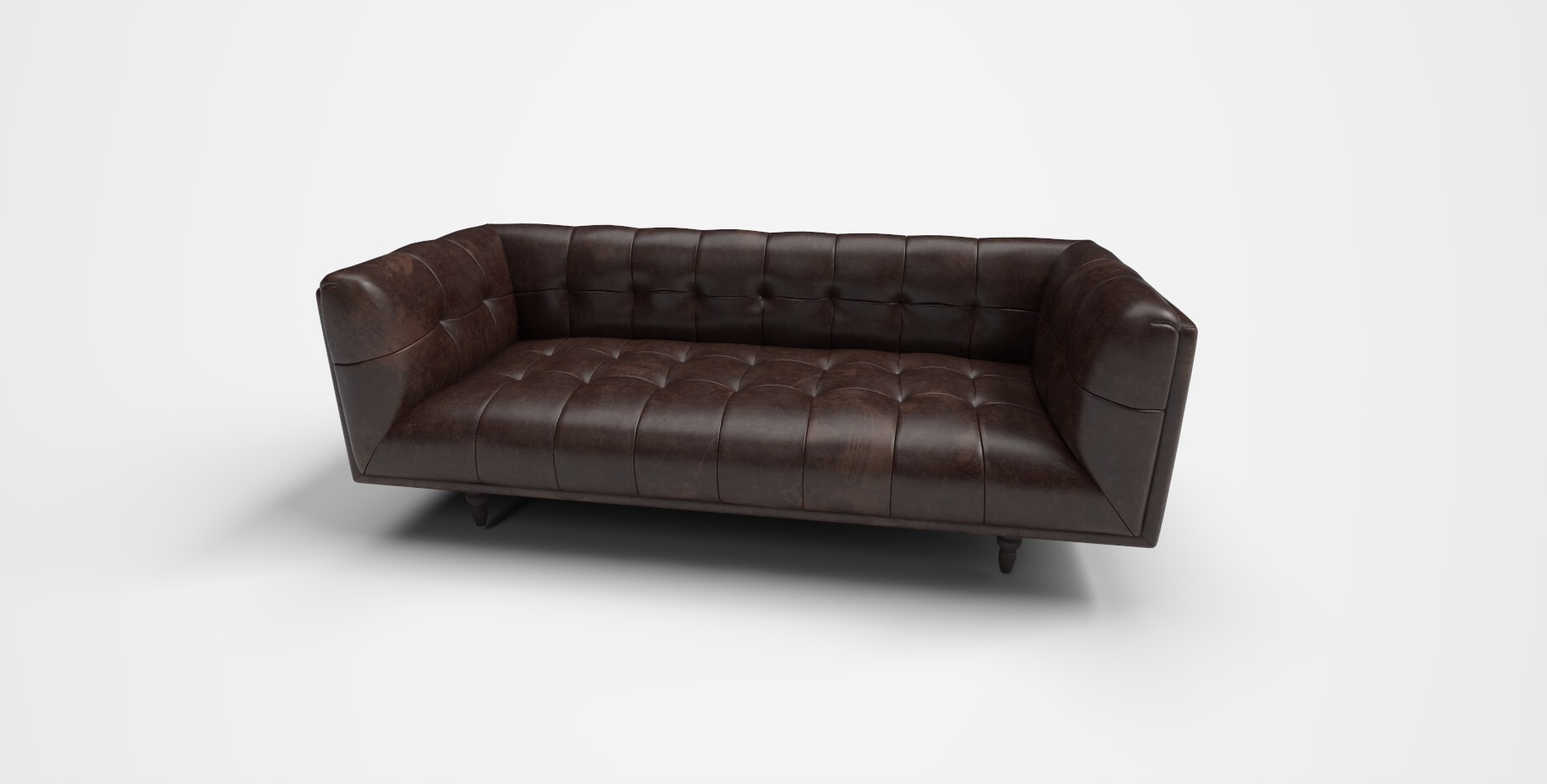 ArtStation - leather Sofa