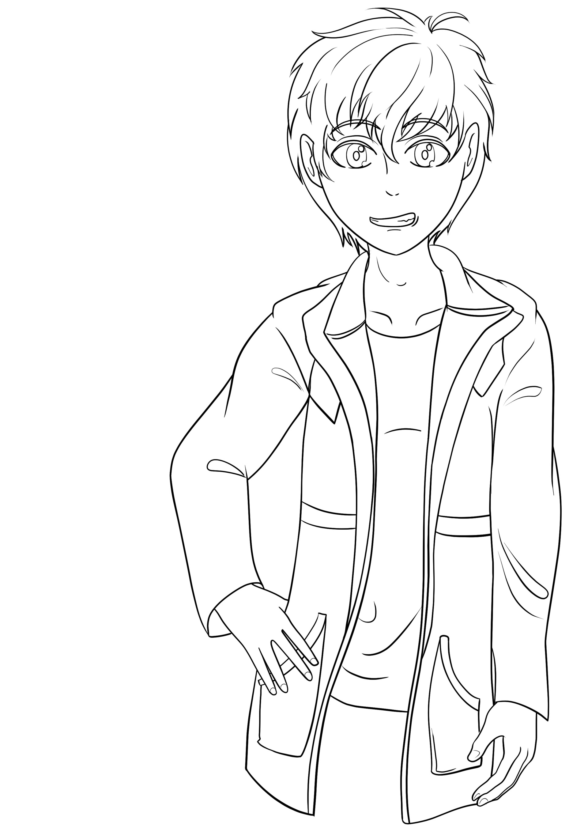 ArtStation - Anime Boy