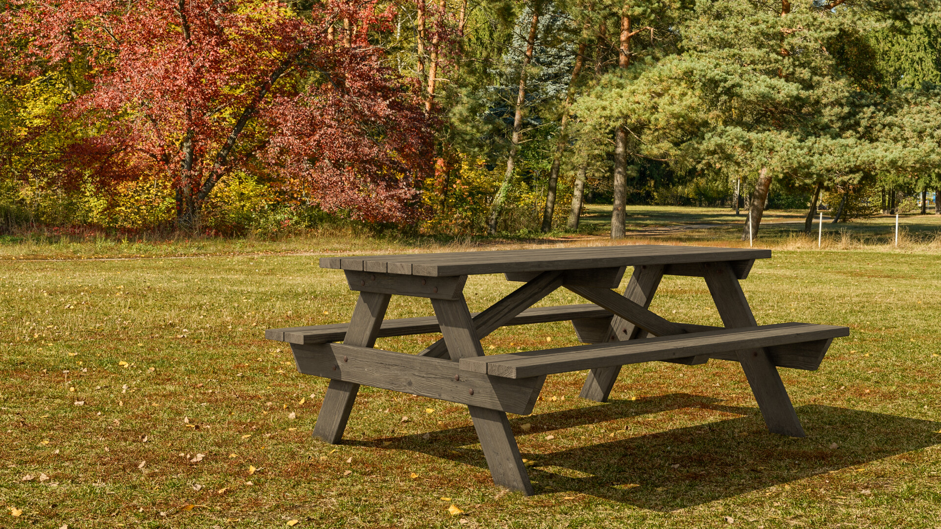 ArtStation Old Picnic Table