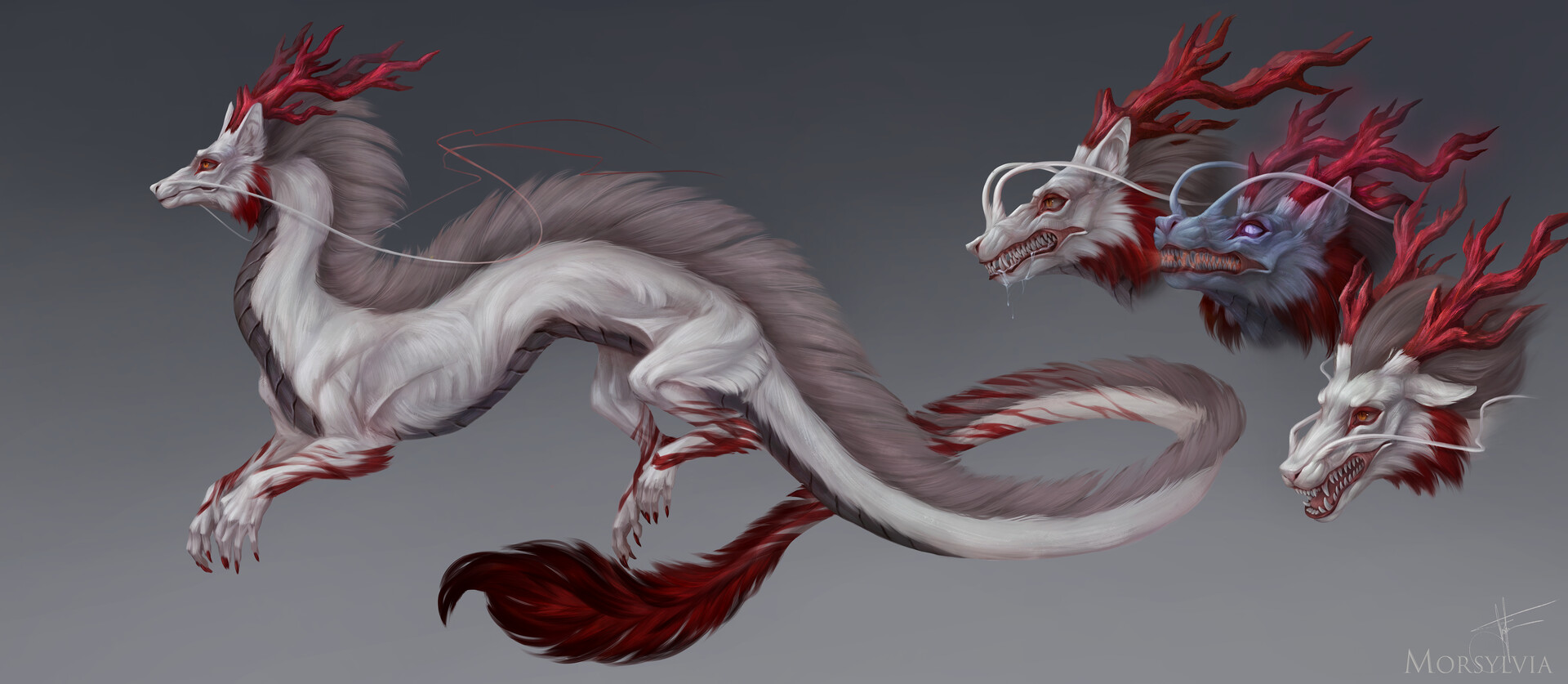 ArtStation - Reference dragon