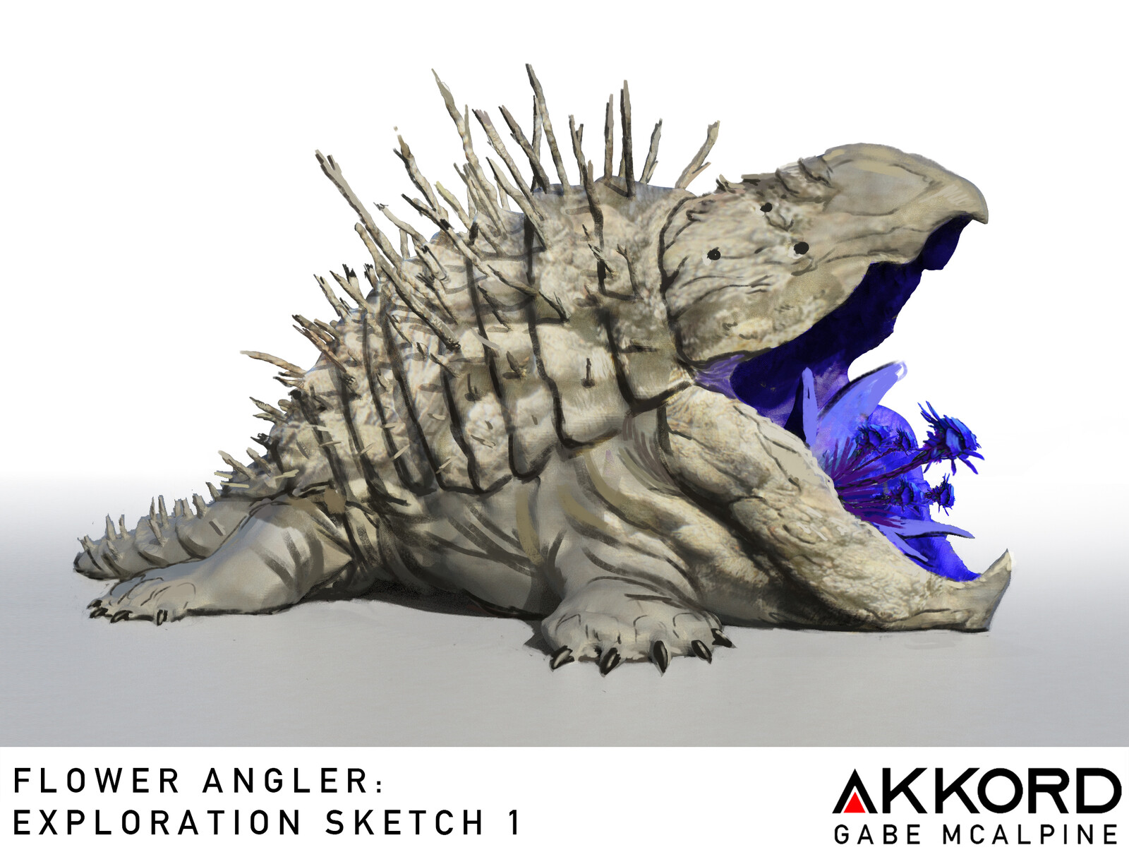 Akkord: Flower Angler sketches