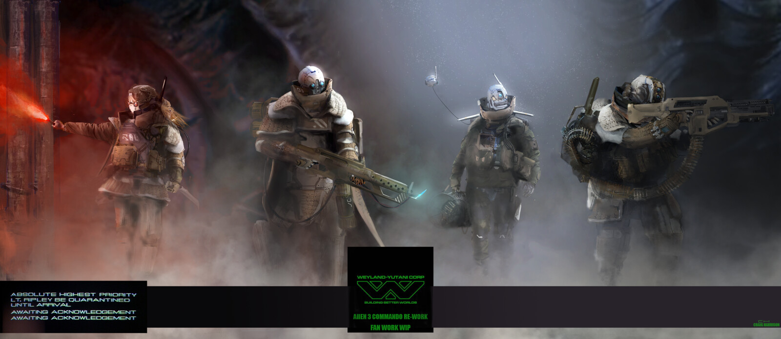 Alien 3 Commando Re-work 