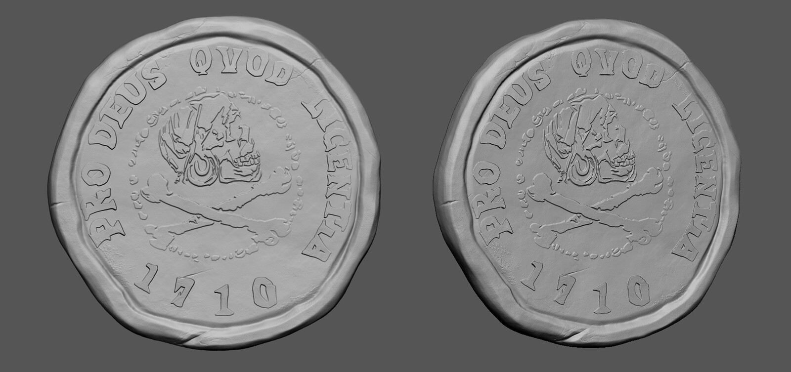 Zbrush High Poly Model