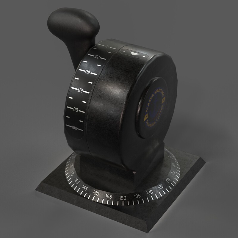 Kongsberg Azimuth Control Lever