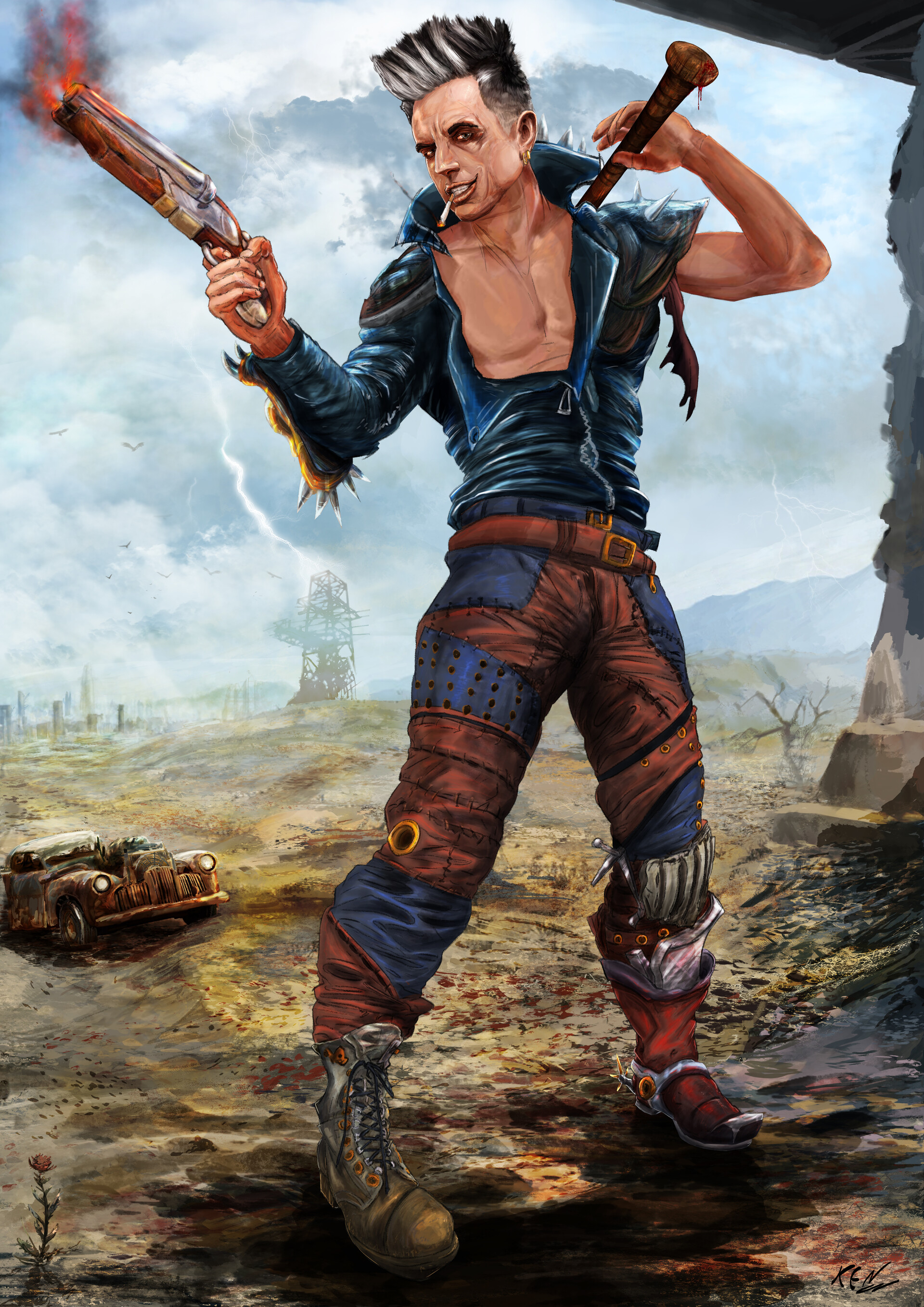 Ken apocalypse costume on sale