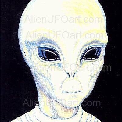 William louis mcdonald glow white alien described by abductee melinda ruth leslie