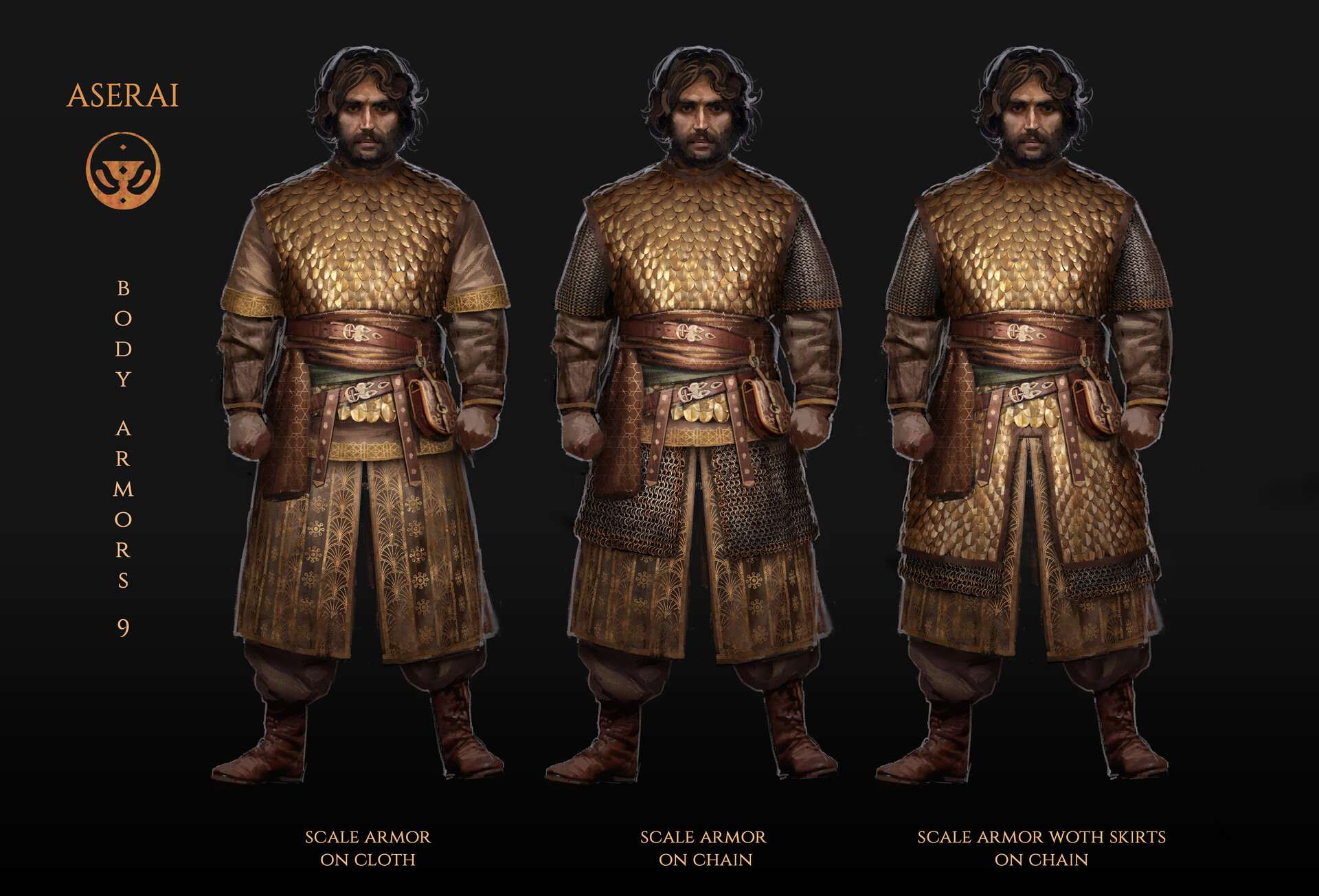 Ali Eser Mount Blade II Bannerlord Armor and Costume Designs
