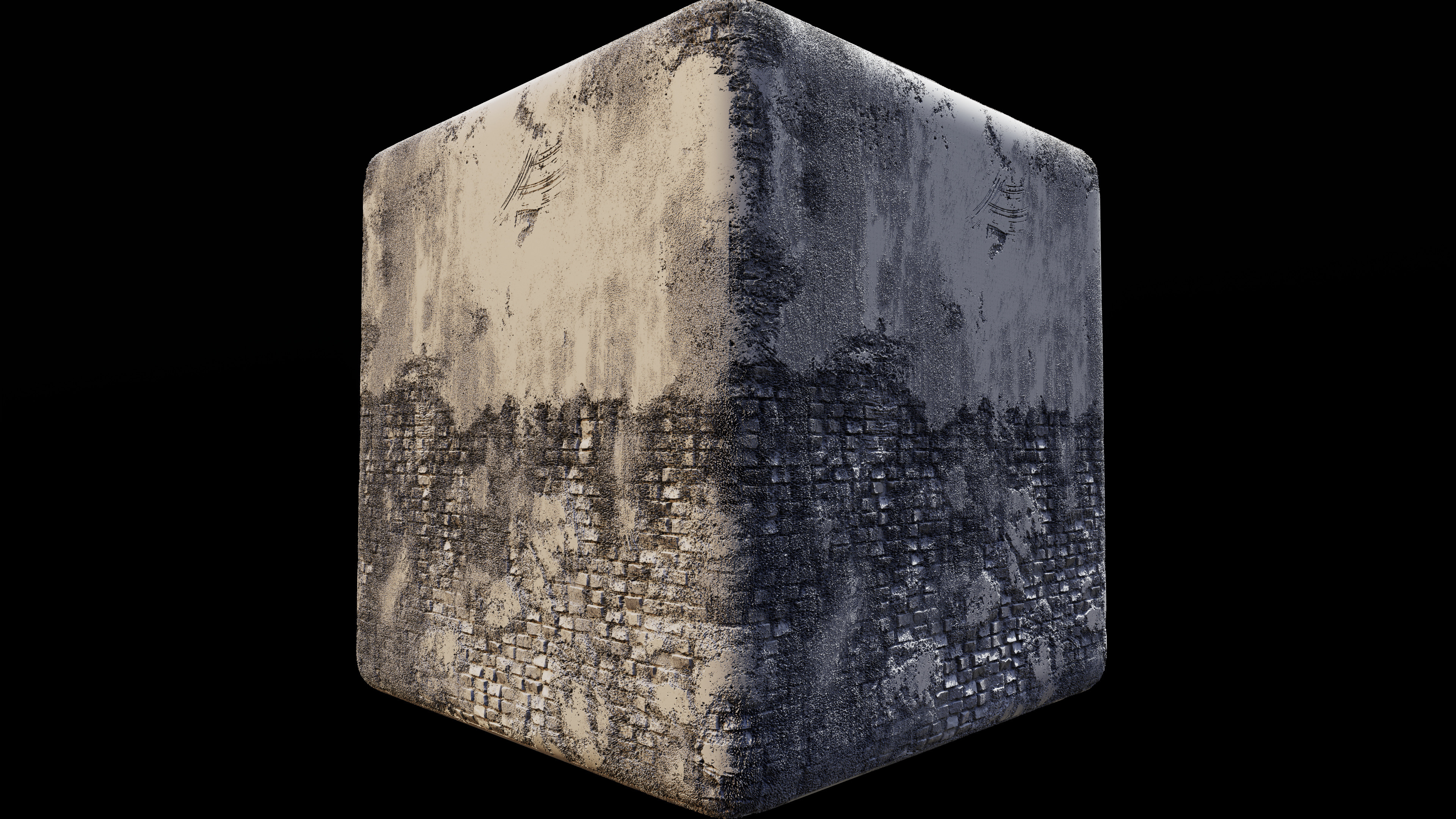 Beauty Grayscale Render 000