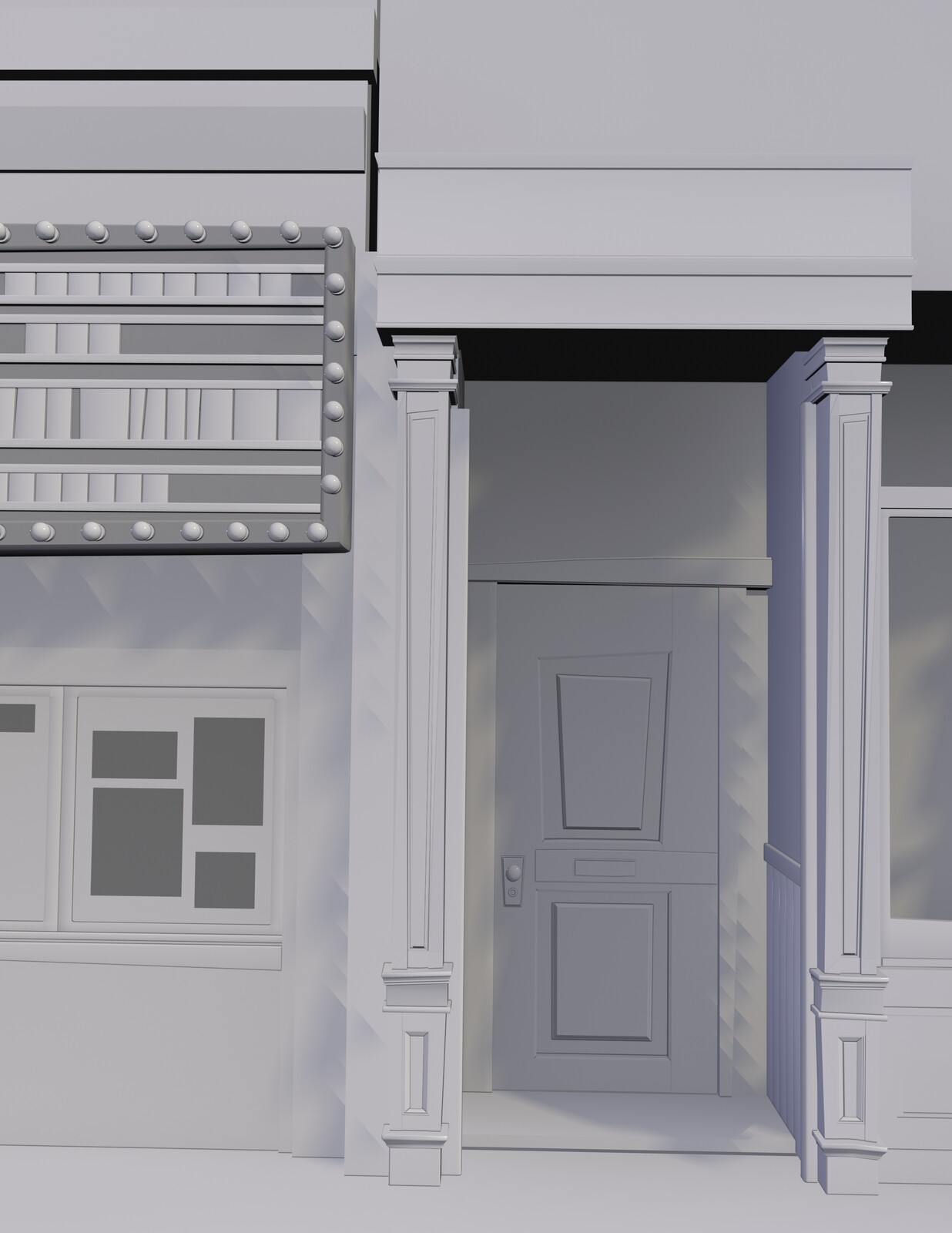 WIP Models of Building fronts
