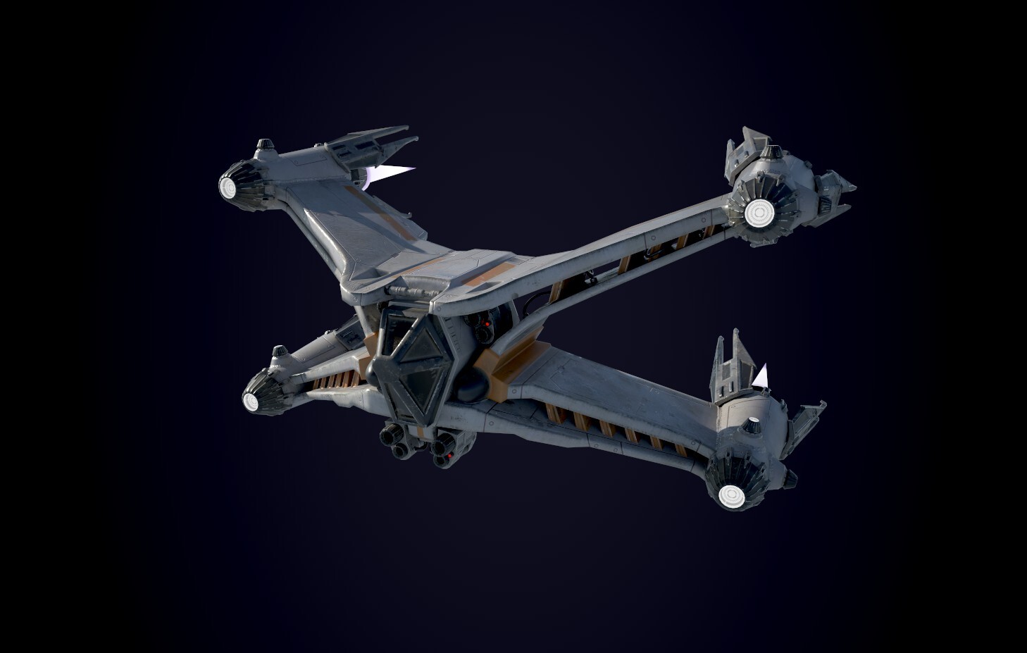 ArtStation - Star Fury spaceship Babylon 5