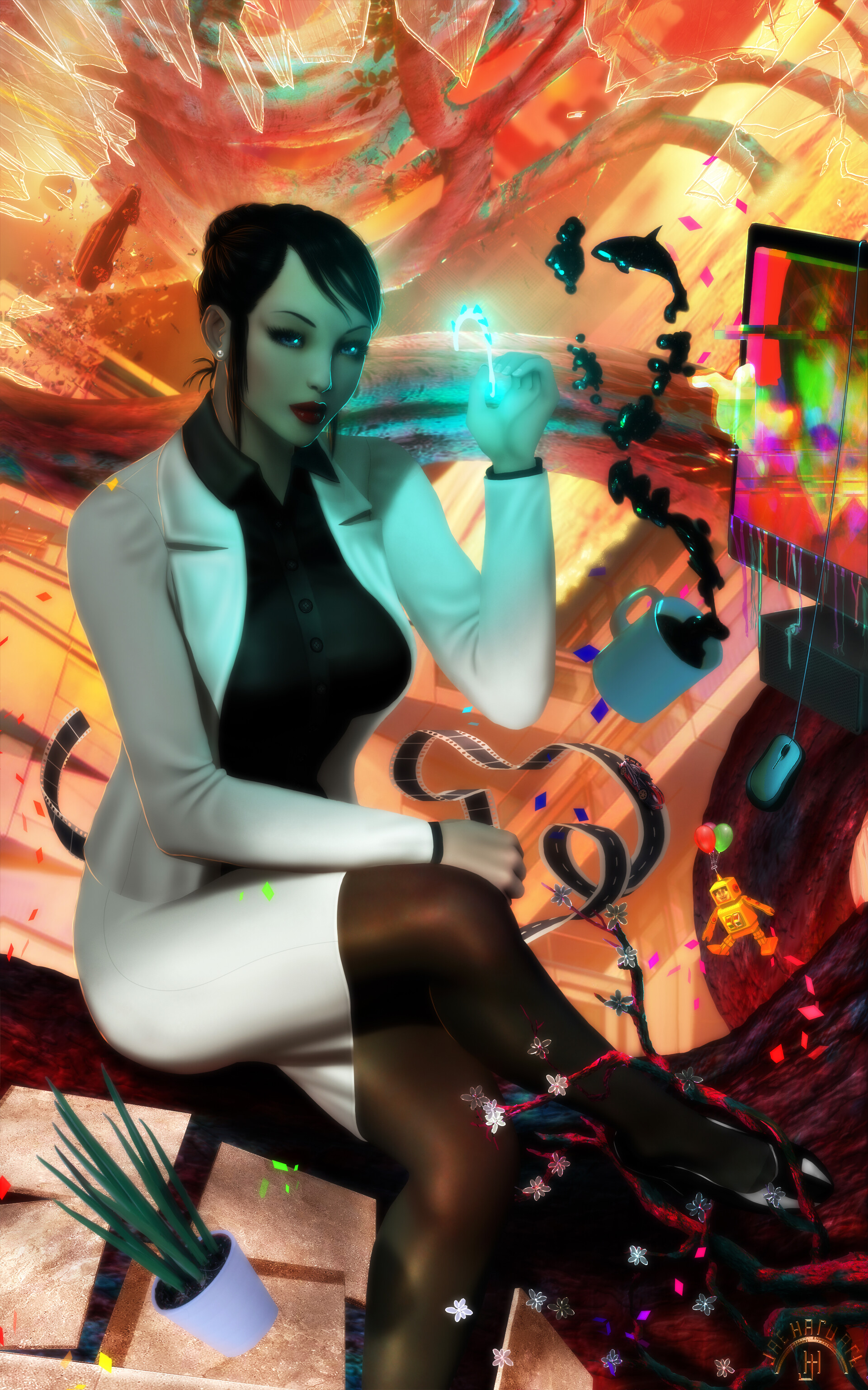 ArtStation Atsuko Chiba (Paprika)