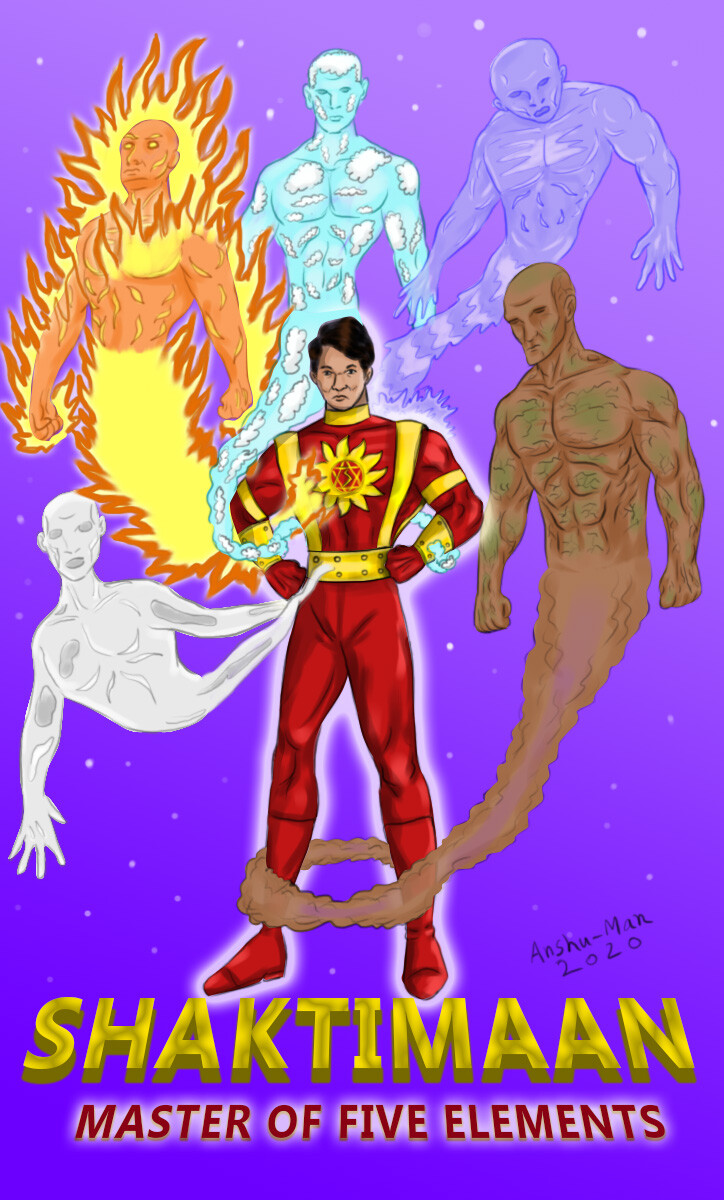 ArtStation Shaktimaan 'Master of five elements'
