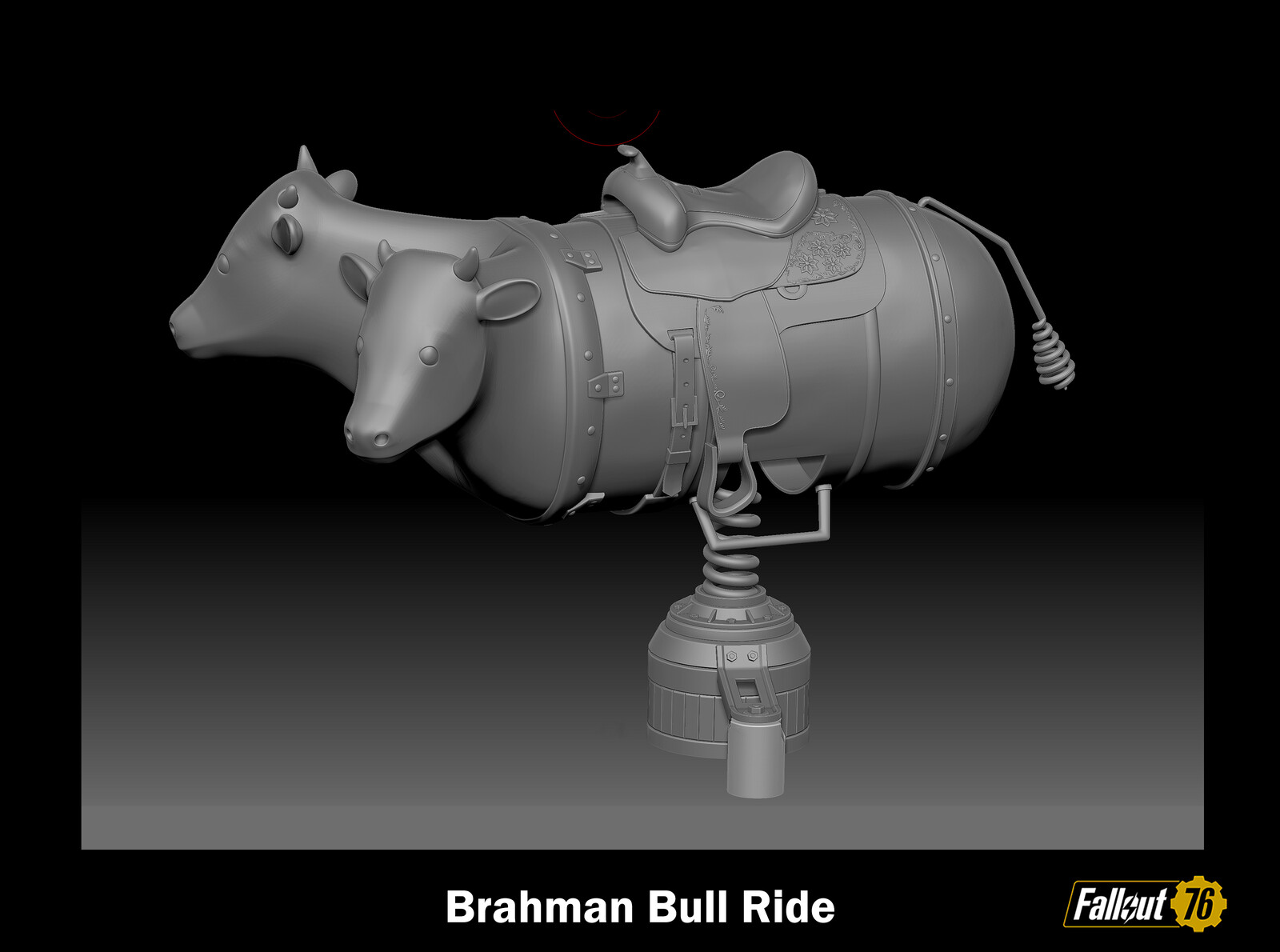 Brahman Bull high resolution ZBrush asset. 
