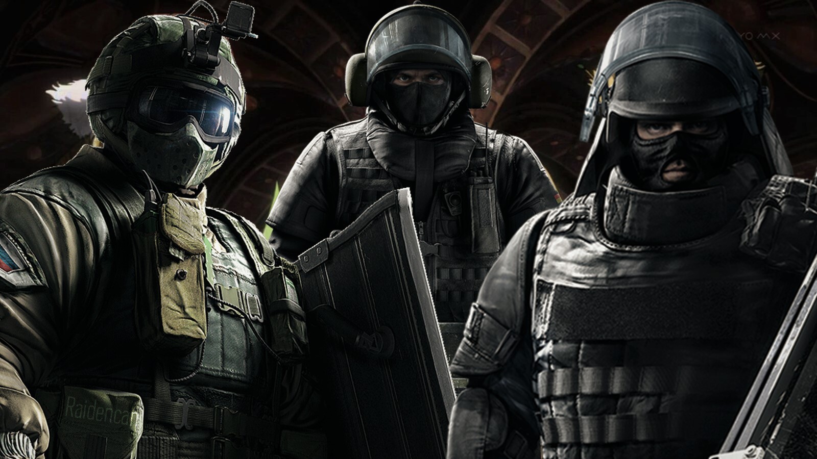 ArtStation - Rainbow Six Siege Shield Characters and JOJO's Bizarre ...