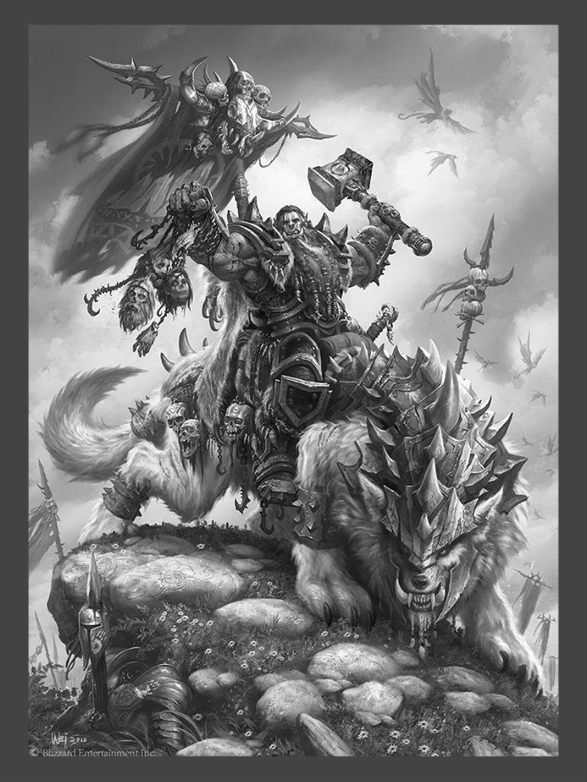 Orgrimm DoomHammer
Original Concept Art by Wei
For Blizzard Entertaiment