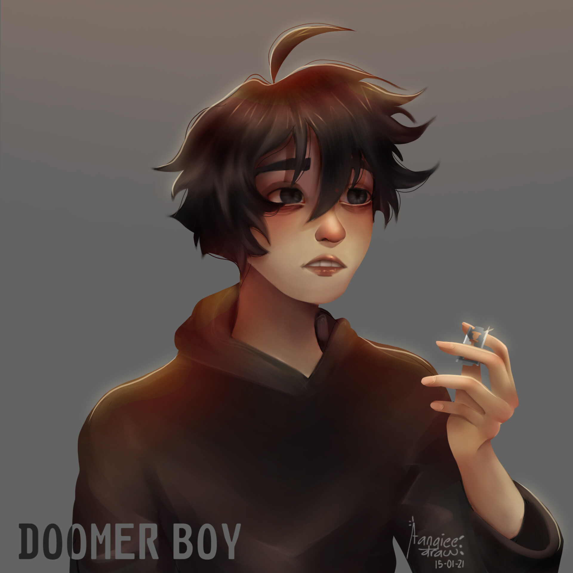 Artstation Redraw Doomer Boy 7504