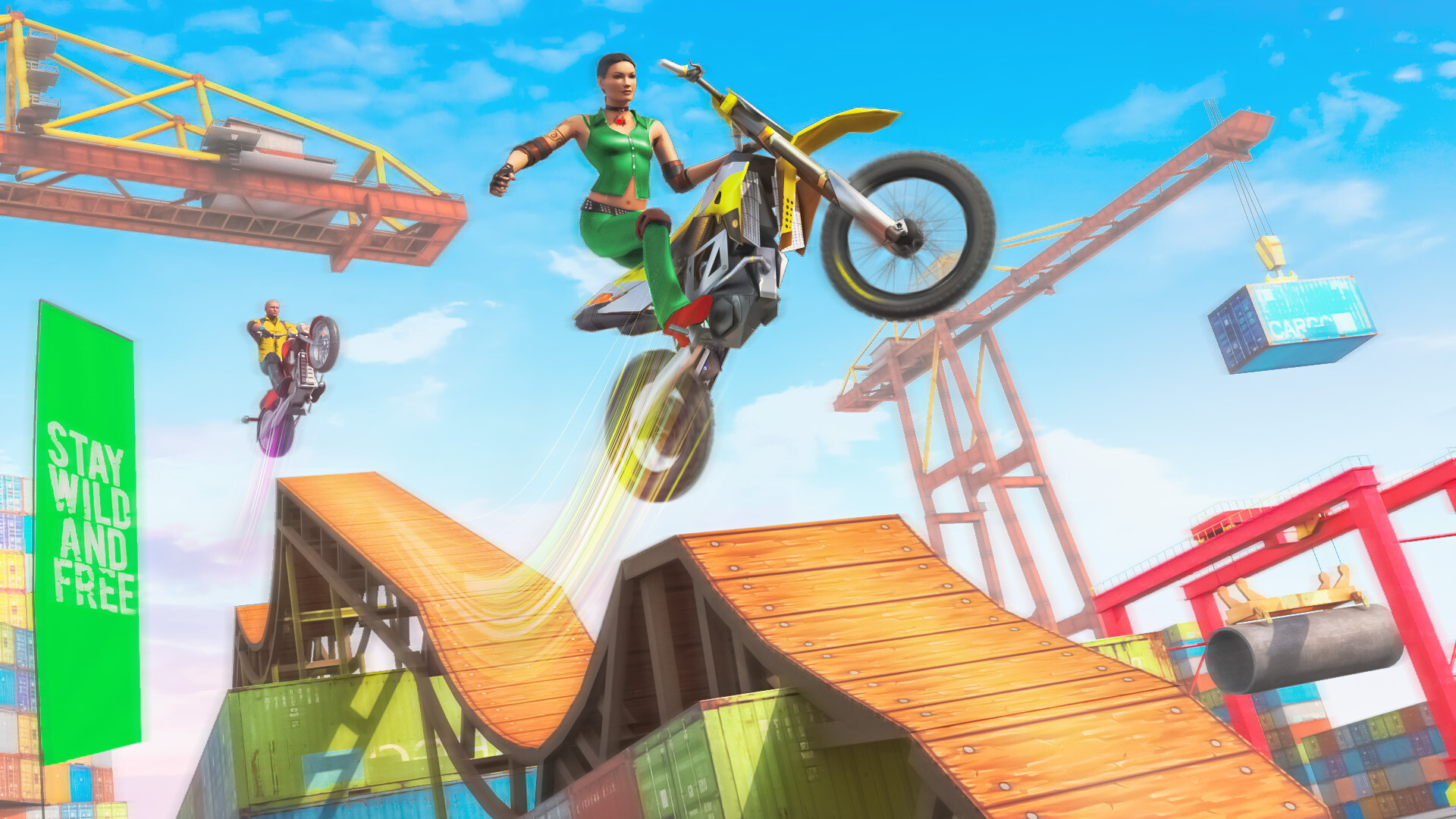 ArtStation - Bike Stunt Racing