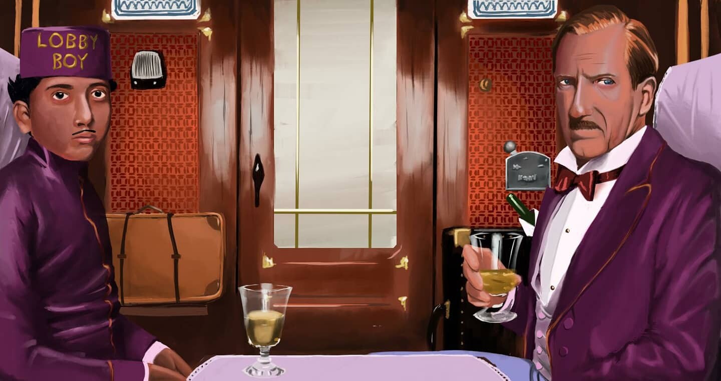 ArtStation The Grand Budapest Hotel Train Ride artstation-the-grand-budapest-hotel-train-ride