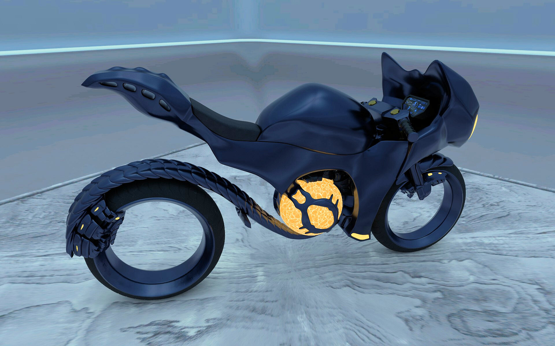 Alex Meister Dragon Bike
