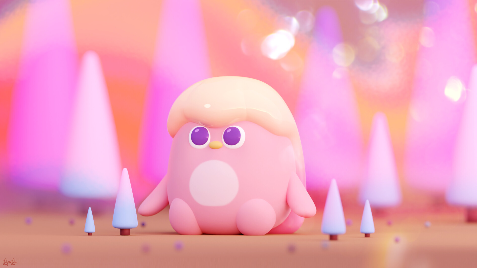 ArtStation Cute Little Birdy