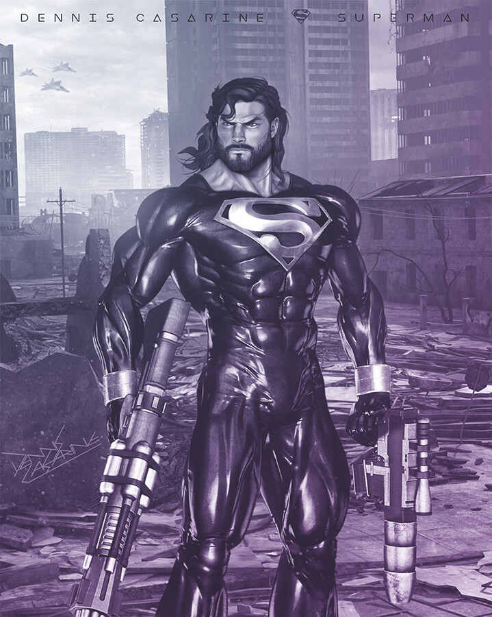 Statue Superman Black Suit - Justice League - Art Scale 1/10 - Iron Studios  : Buy Online at Best Price in KSA - Souq is now Amazon.sa: Home
