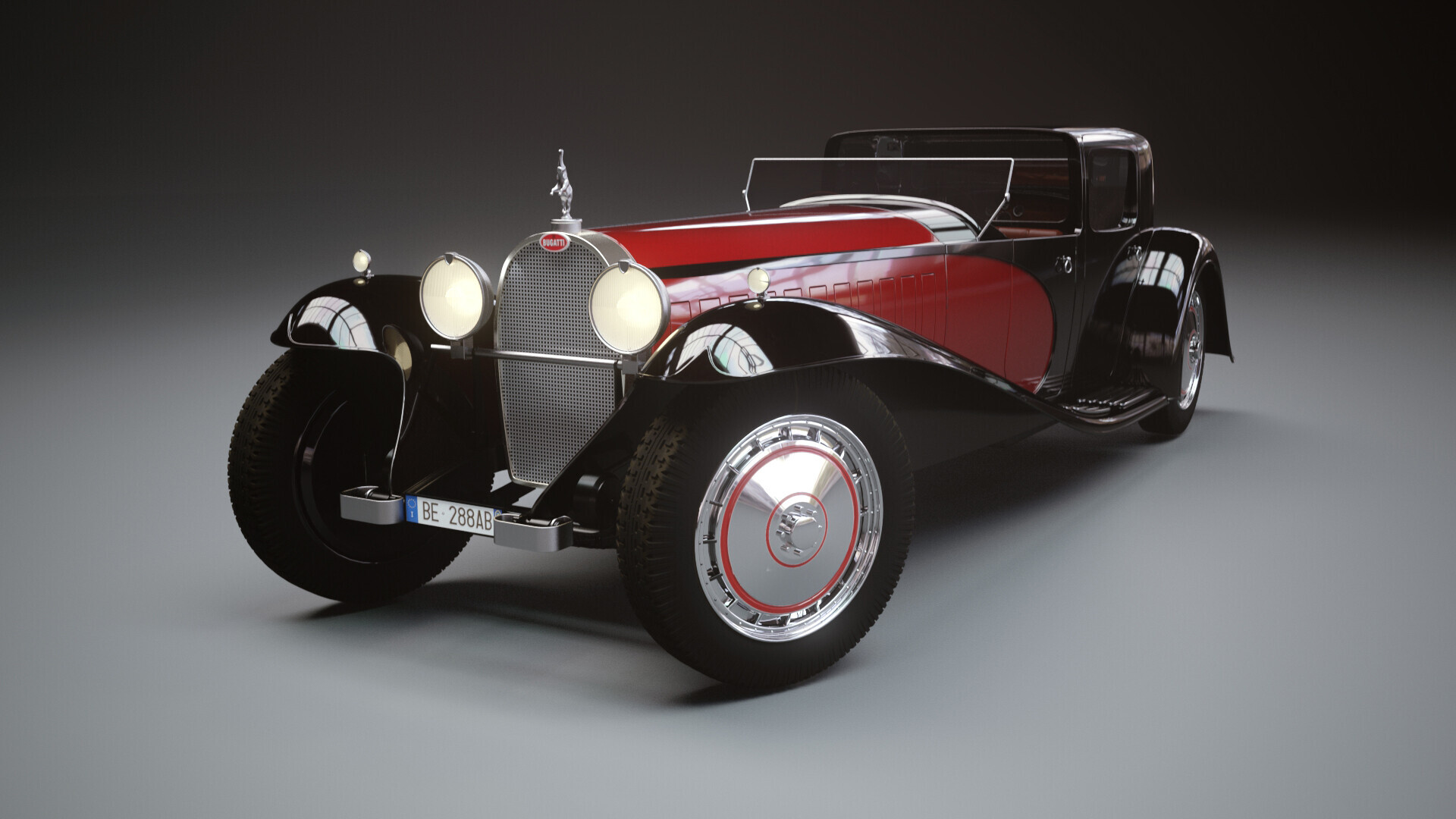 ArtStation - 1932 Bugatti Type 41 Royale Binder Coupe de Ville