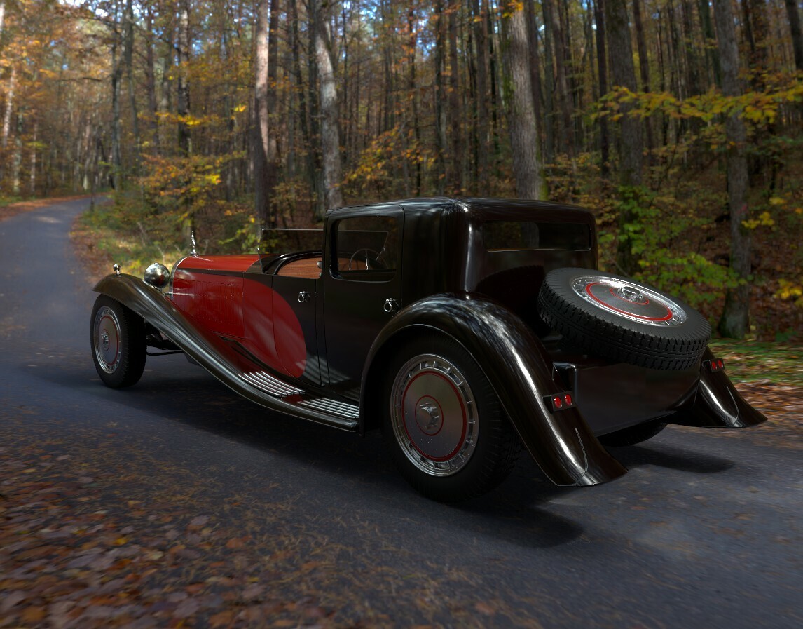 1932 Bugatti Type 41 Royale Binder Coupe de Ville
Maya
Zbrush
Substance Painter
Photoshop