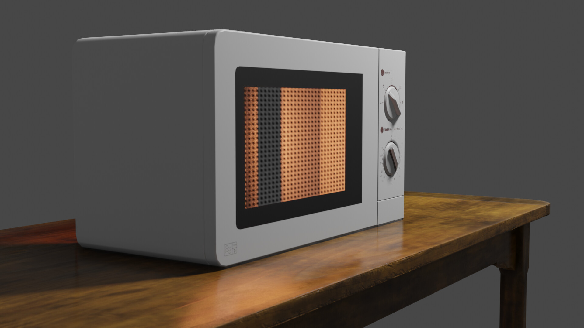 ArtStation [Home Props] Microwave