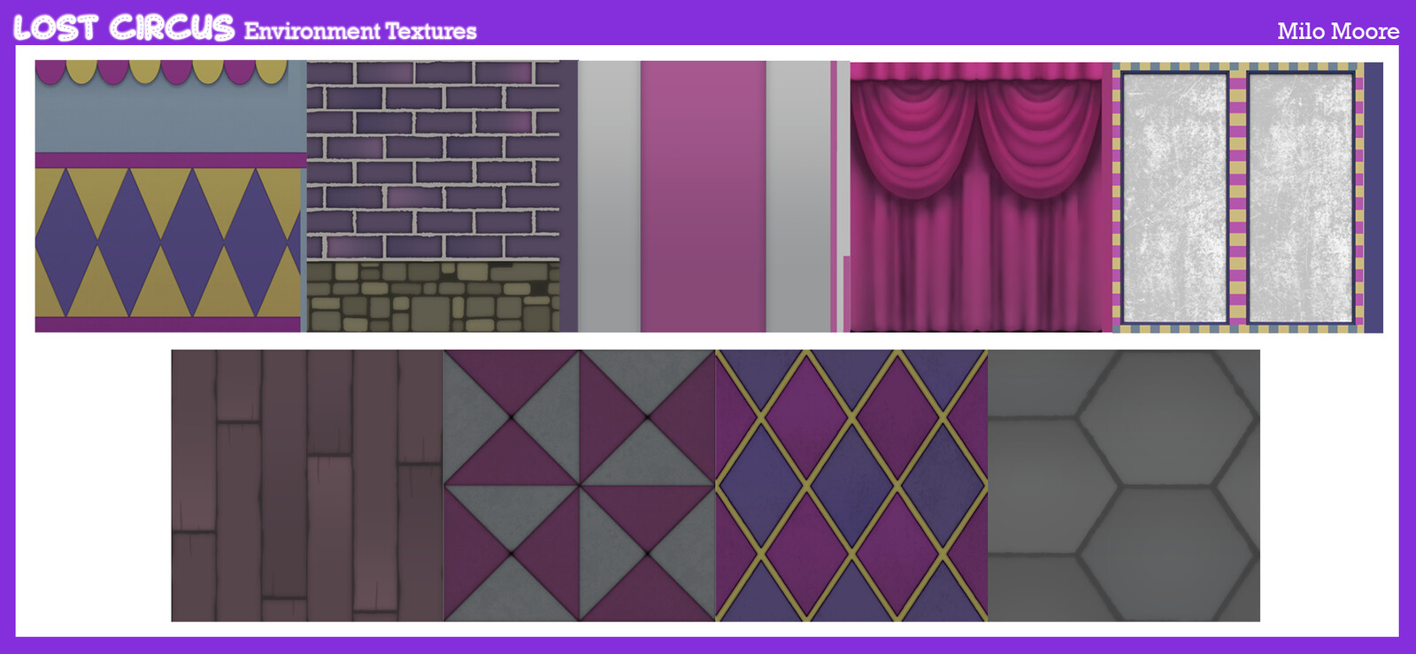 Environment textures for walls and floors