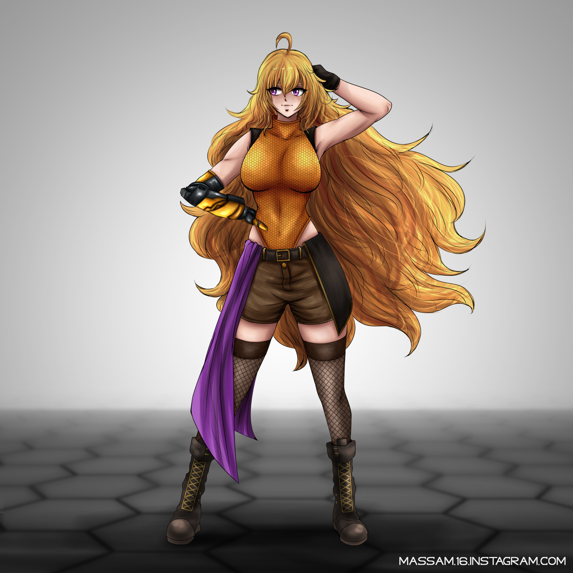 Sam McHaffie Yang Xiao Long Re Design