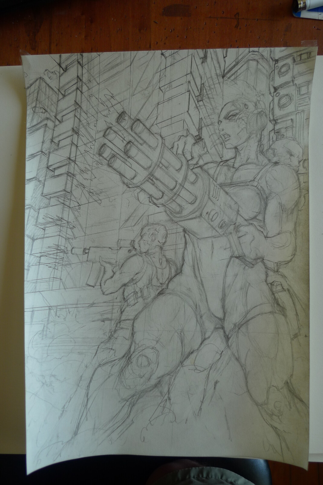 pencil sketch