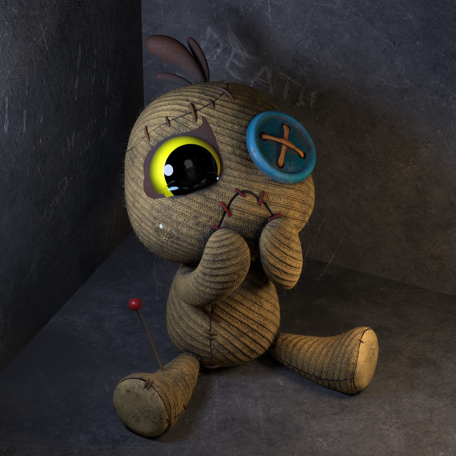 ArtStation voodoo doll