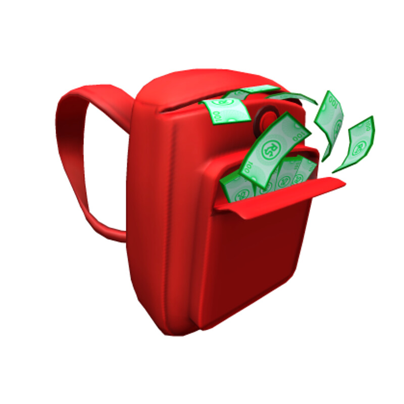Red Robux Backpack