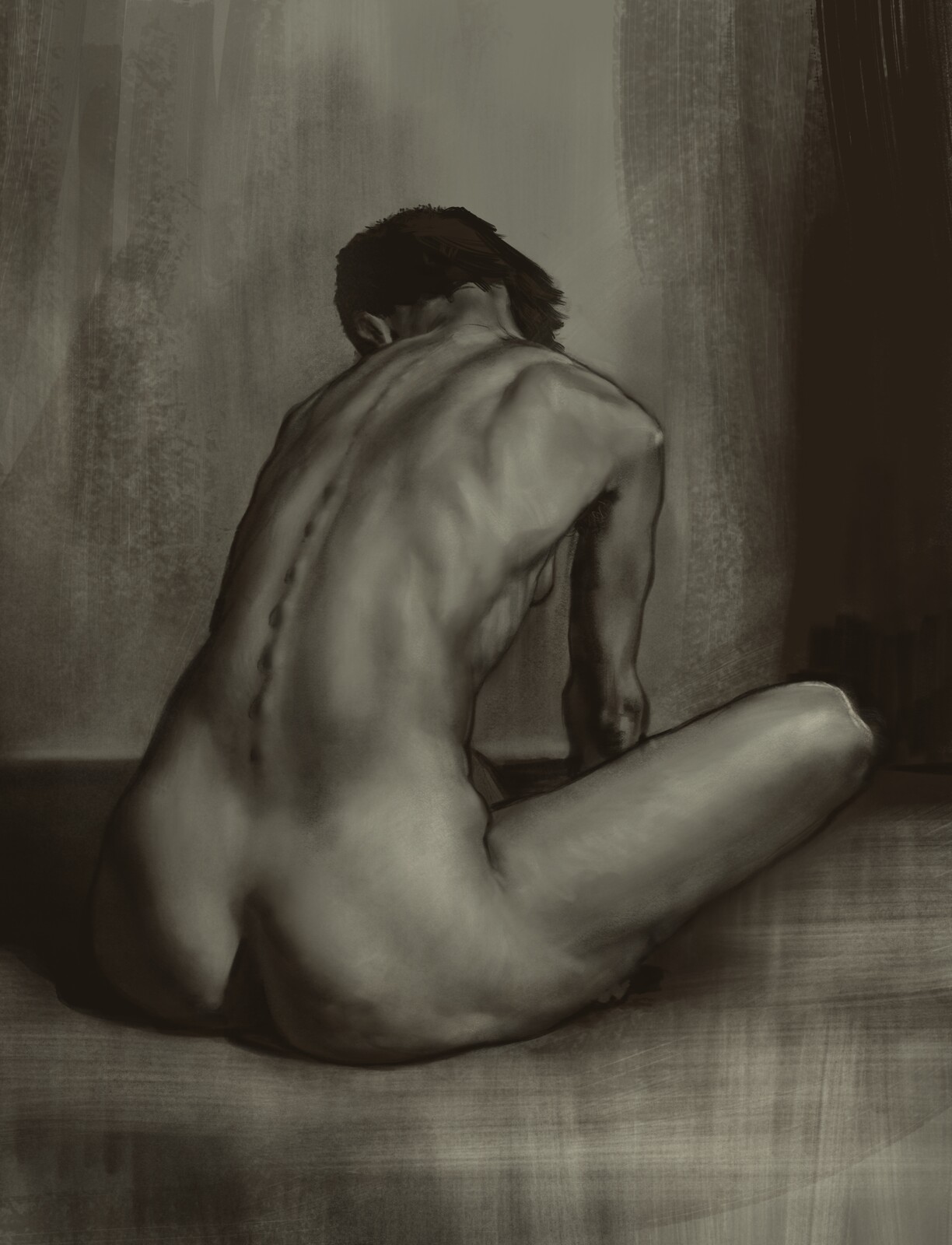 Nude back