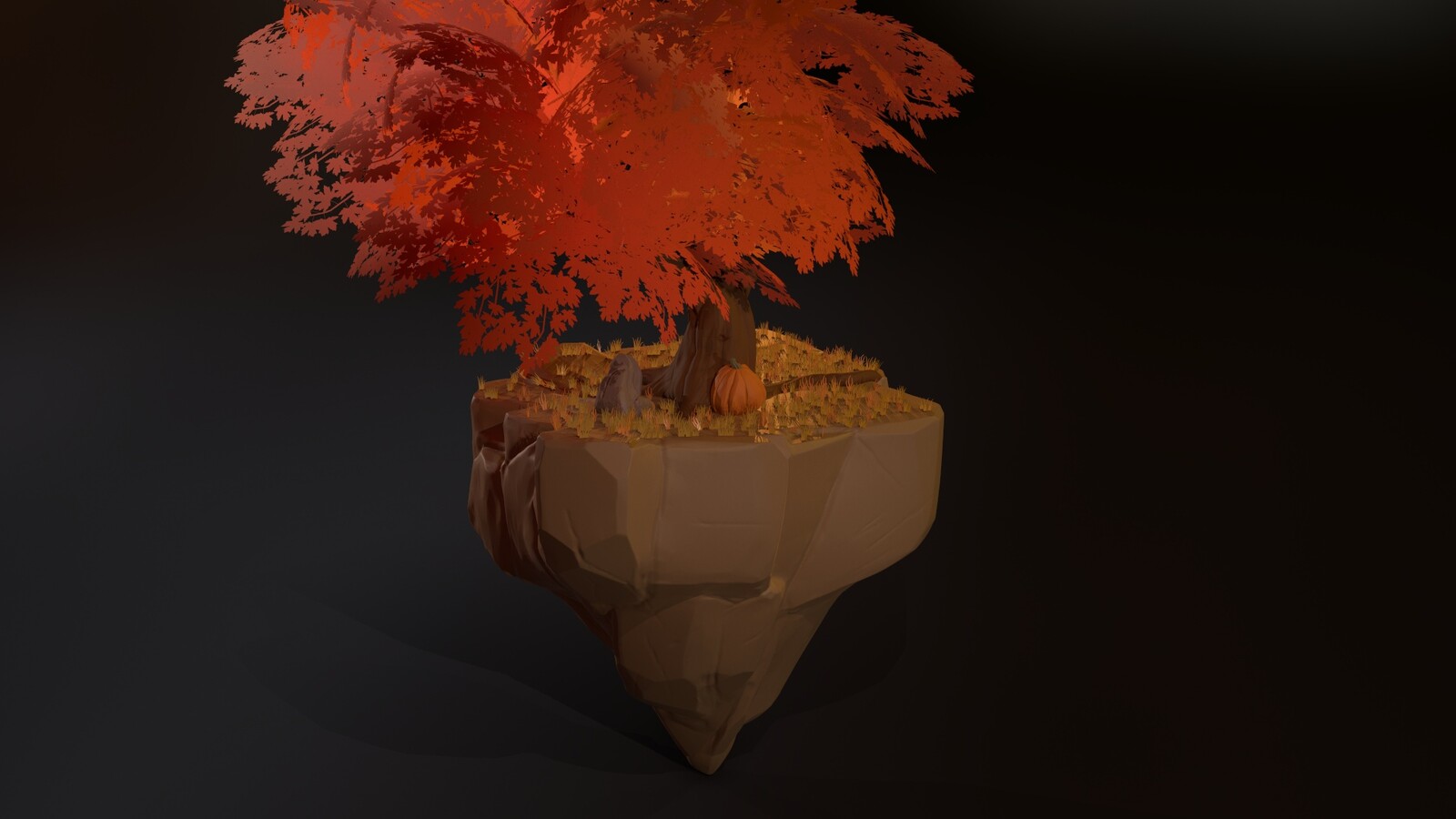 High poly with flat colour's 