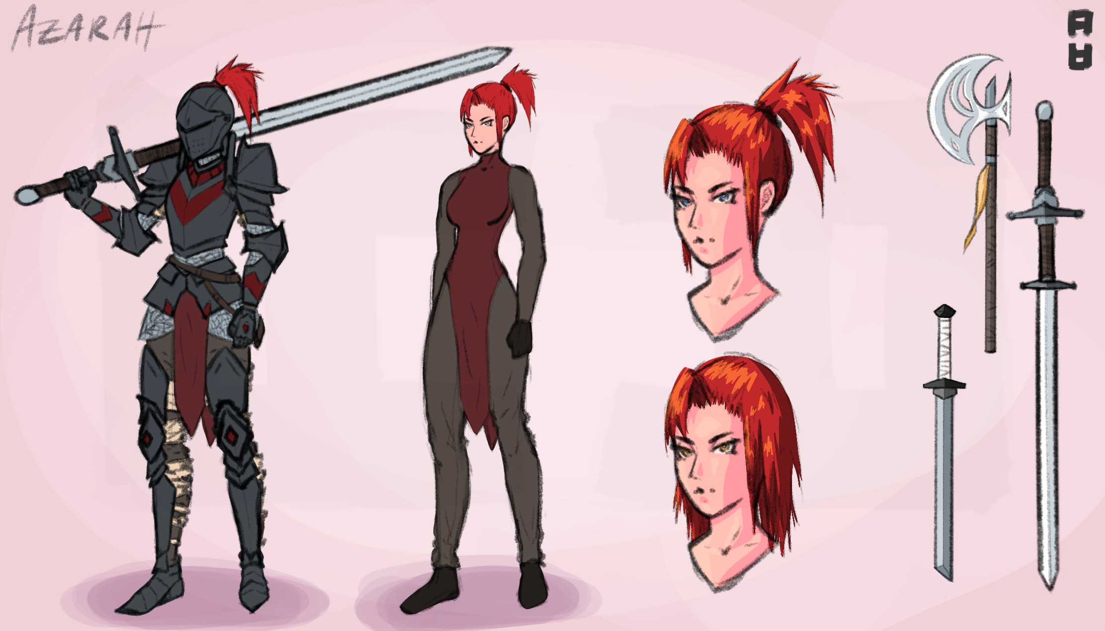 Azarah concept sheet