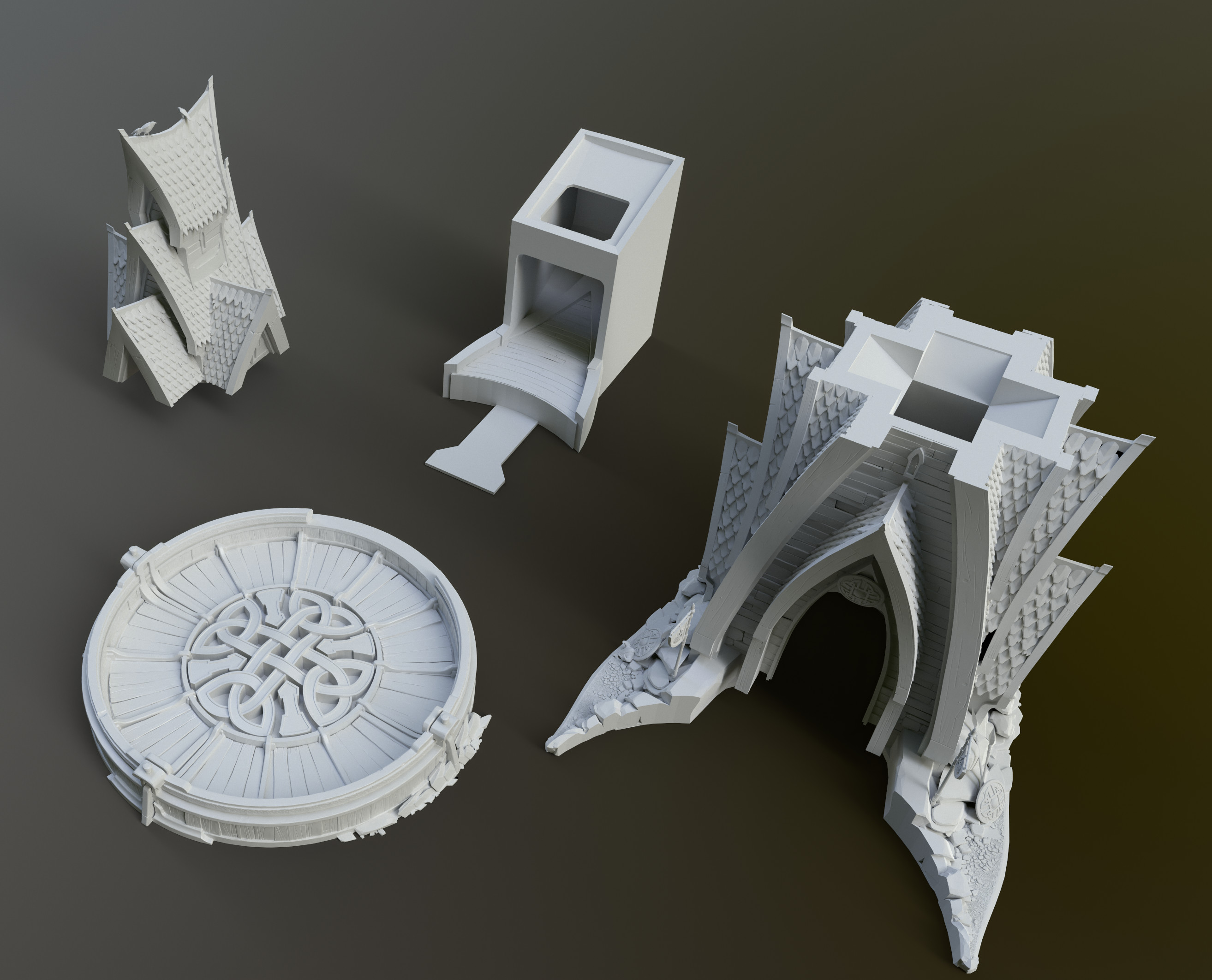 Loki Dice Tower Top.stl - 3D model by NordicSkol on Thangs