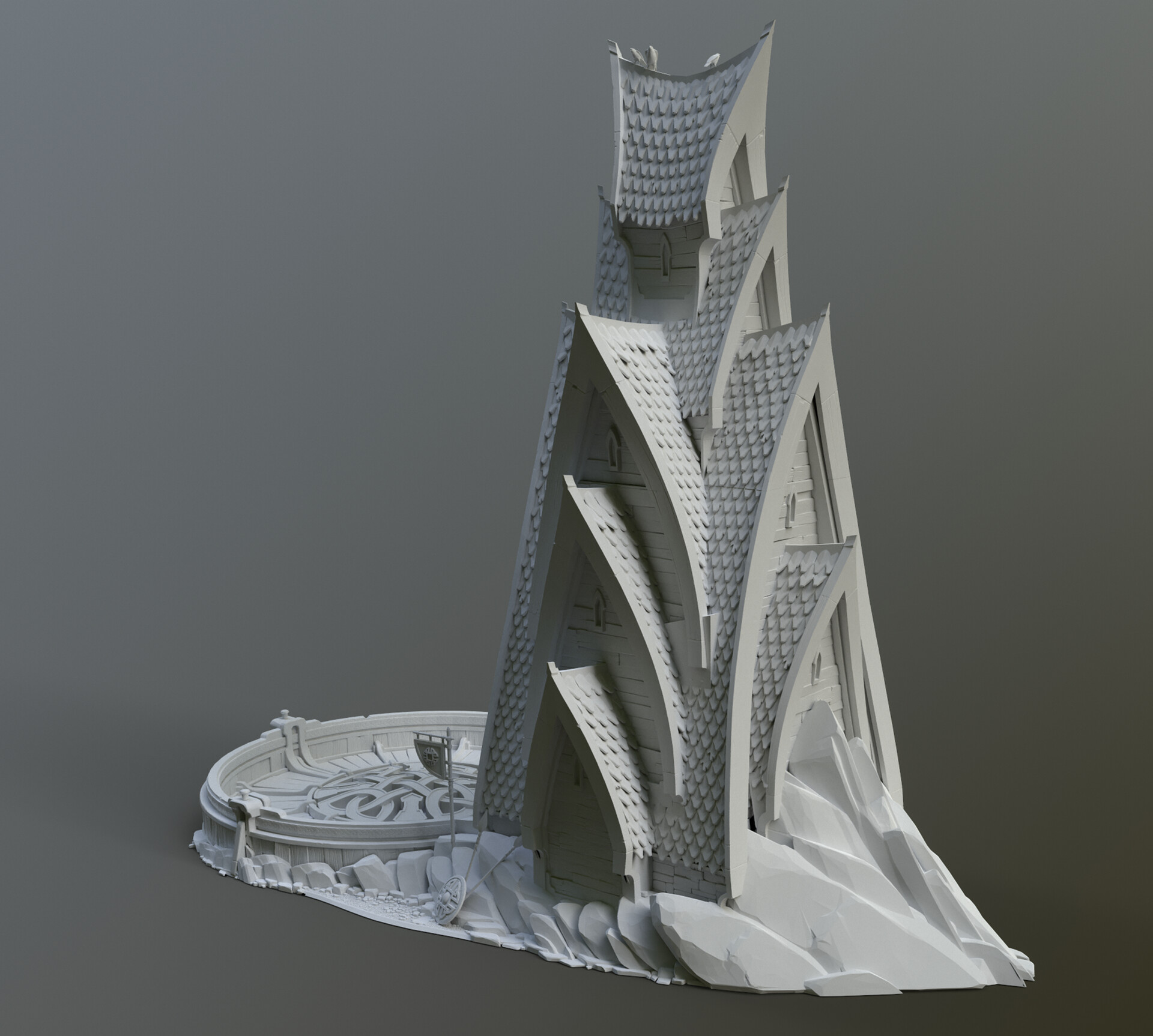 Loki Dice Tower Top.stl - 3D model by NordicSkol on Thangs